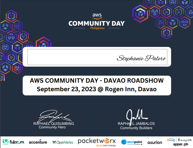 AWS Community Day - Davao Roadshow image